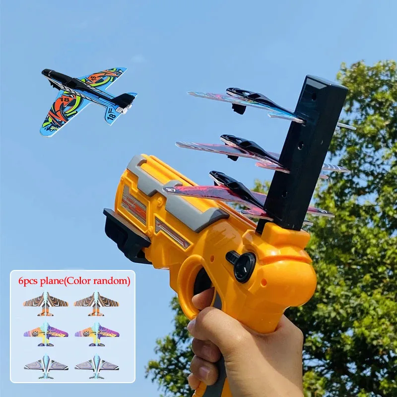 Catapult Launcher Toy - Lanzador de avión, catapulta de burbujas