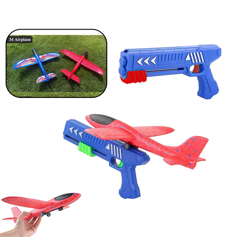 Catapult Launcher Toy - Lanzador de Aviones de Espuma HH