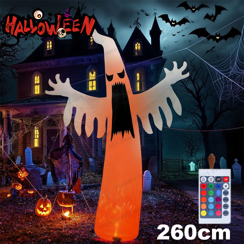 Fantasma aterrador inflable de - Kids Yard Toys reseña y precio